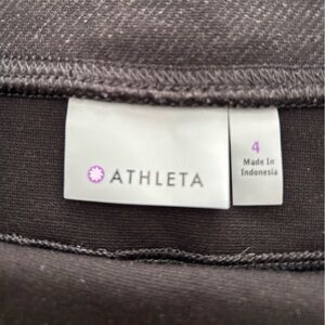 black Athleta skirt